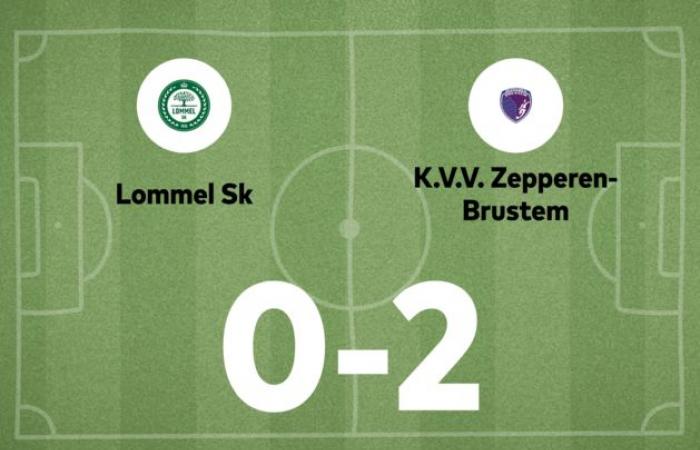 Clara victoria del Zepperen-Brustem contra el Lommel SK (Sint-Truiden)