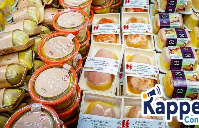 Este foie gras contaminado es objeto de una retirada urgente de producto, no lo consuma.