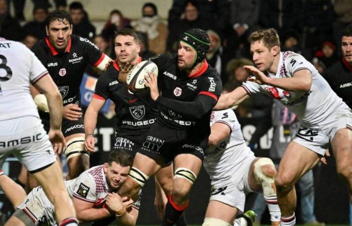 doble cartel en el programa entre Stade Toulousain y Lou