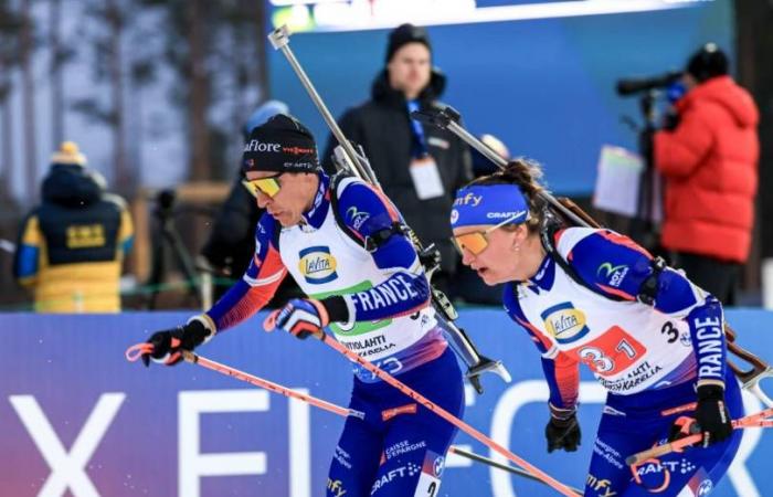 Kontiolahti – Les Bleus 2.º en el primer relevo mixto individual detrás de Suecia