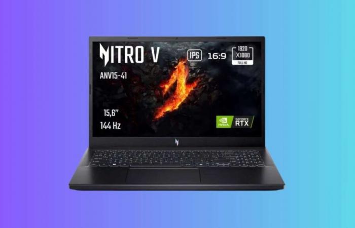 ¡Explosión de precios para el portátil para juegos ACER Nitro V 15 a 599,99 € durante el Black Friday!