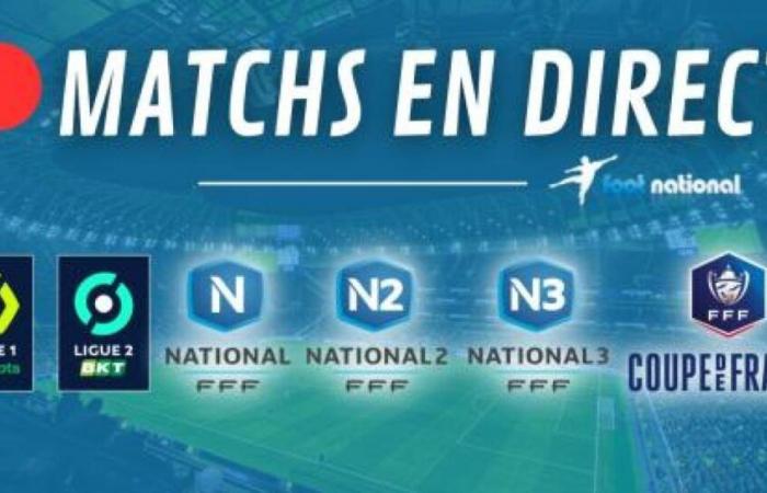 Copa de Francia, L1, N2 y N3 en directo a partir de las 13:30 horas.