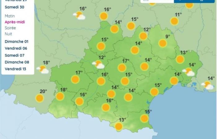 Informe meteorológico. ¿Cómo estará el tiempo en Toulouse y Occitania?