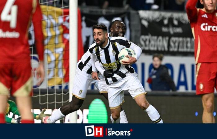 Charleroi regresa de la nada y empata en el último segundo ante el Standard (1-1)