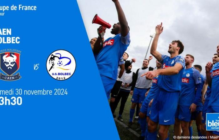 Copa de Francia – Derrota del Bolbec contra el SM Caen (6-0)