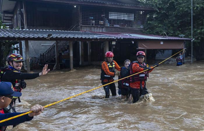 Inundaciones en Tailandia, nueve muertos y más de 13.000 desplazados