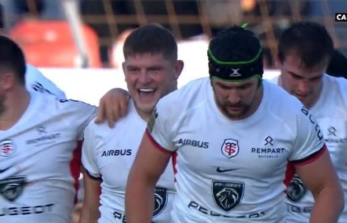 RUGBY. TOP 14. Stade Toulousain salva los muebles: arrebata la victoria al Racing 92