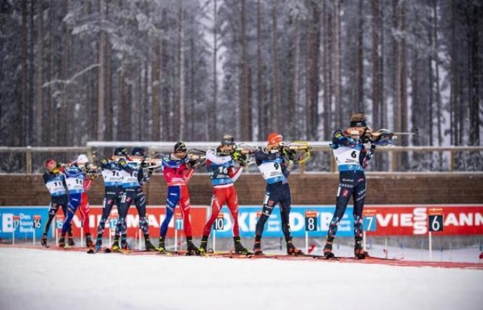 Copa del Mundo de Biatlón 2024-2025 (Kontiolahti), relevos (M) en directo