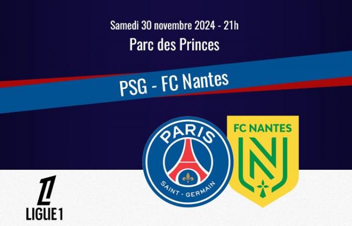 Partido: PSG/Nantes, horario, canal de televisión y comentaristas