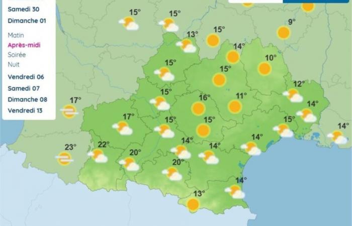 Informe meteorológico. ¿Cómo estará el tiempo en Toulouse y Occitania?