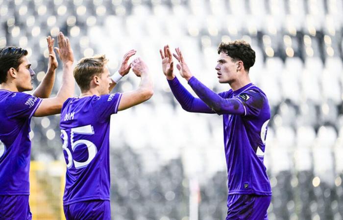 Por fin un respiro: el RSCA Futures, por primera vez desde la segunda jornada, en zona segura tras la victoria contra el Lierse