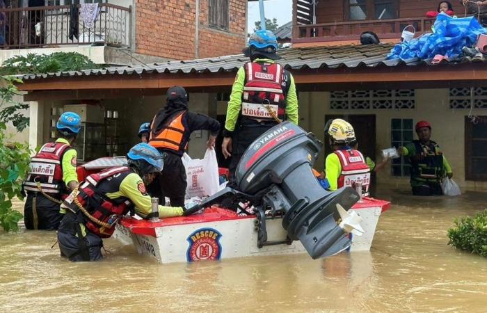 Inundaciones en Tailandia | Nueve muertos y más de 13.000 desplazados tras las fuertes lluvias