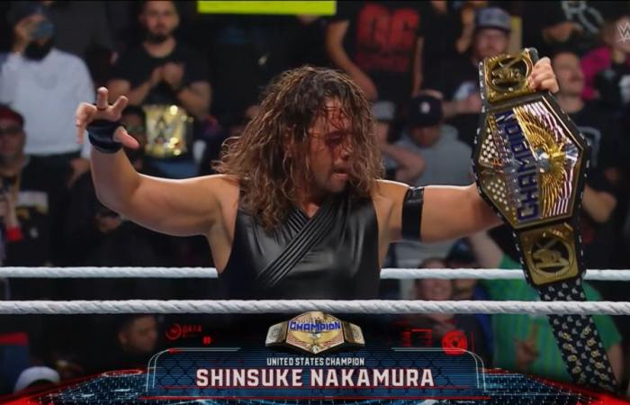 Shinsuke Nakamura nuevo campeón de Estados Unidos