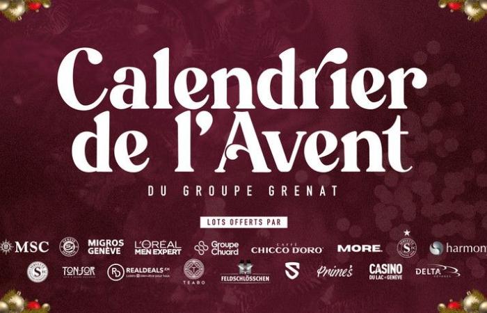 Calendario de Adviento del Grupo Granate