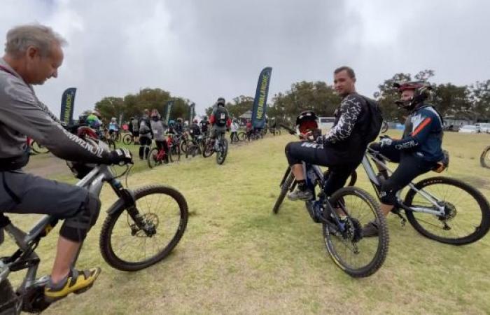 ¡Hoy comenzó la Mégavalanche, una competición de mountain bike en Reunión!