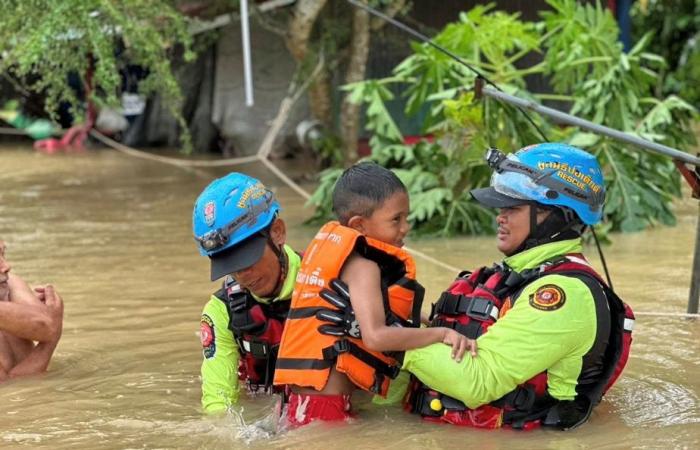 Inundaciones en Tailandia | Nueve muertos y más de 13.000 desplazados tras las fuertes lluvias