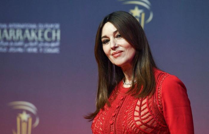 Monica Bellucci sublime de rojo, Sean Penn enamorado… Las estrellas iluminan la noche de Marrakech