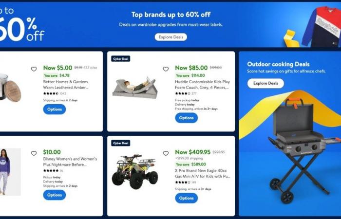 La oferta oficial del Cyber ​​Monday 2024 de Walmart ya está disponible