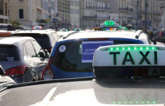 Gran movilización anunciada de varios centenares de taxis entre Marsella y Lançon-de-Provence este lunes