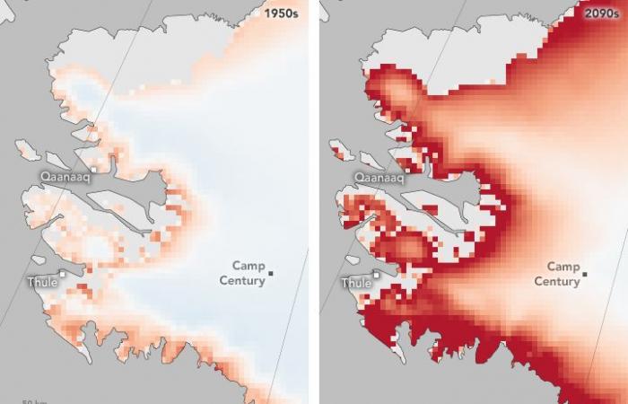 La NASA redescubre Camp Century, la base militar estadounidense enterrada en el hielo durante 65 años – rts.ch