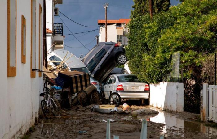 Impresionantes imágenes de los daños causados ​​por la tormenta Bora