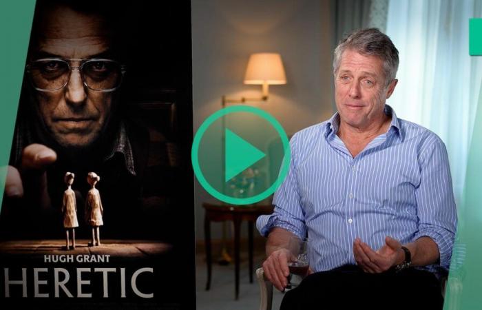 Para “Heretic”, Hugh Grant se divirtió mucho interpretando a este psicópata