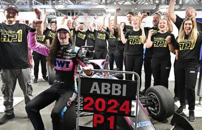 Abbi Pulling campeona de la Academia F1