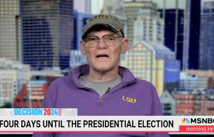 James Carville dice que la “resaca” del despertar de Estados Unidos persiguió la campaña de Harris y dañó la marca demócrata