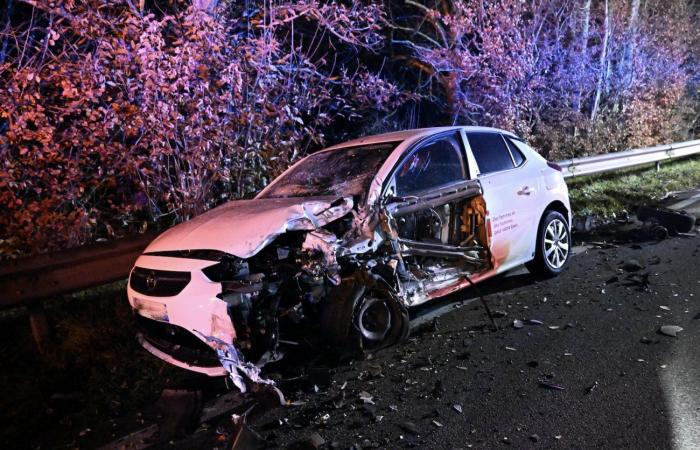 TORCY: 2 heridos en una colisión frontal