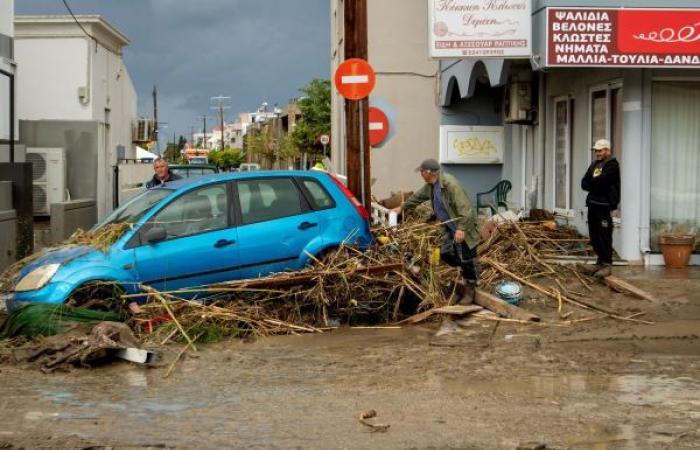 Impresionantes imágenes de los daños causados ​​por la tormenta Bora