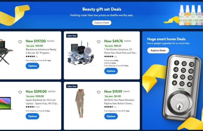 La oferta oficial del Cyber ​​Monday 2024 de Walmart ya está disponible