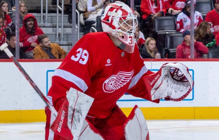 Red Wings: Lesionado, Talbot abandonó el partido del domingo