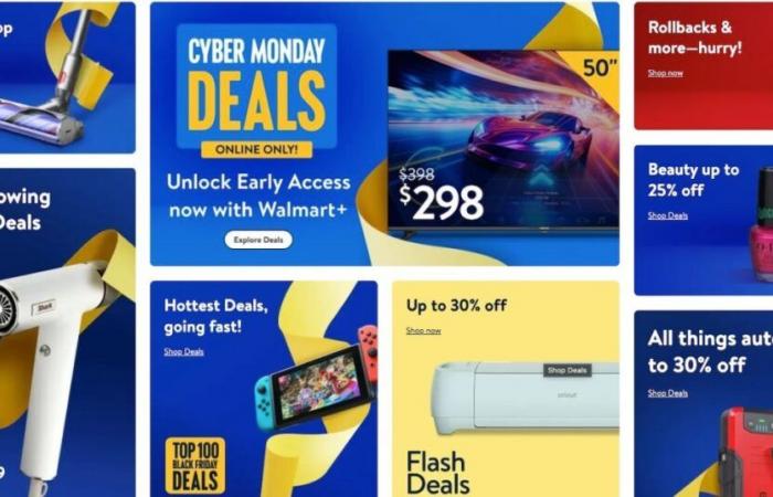 La oferta oficial del Cyber ​​Monday 2024 de Walmart ya está disponible