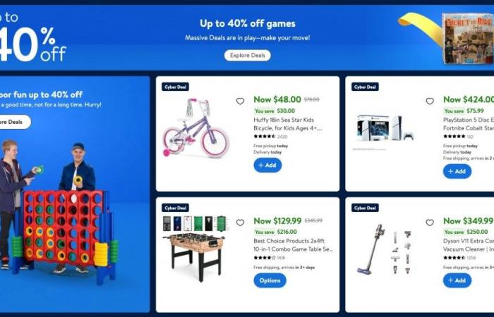 La oferta oficial del Cyber ​​Monday 2024 de Walmart ya está disponible