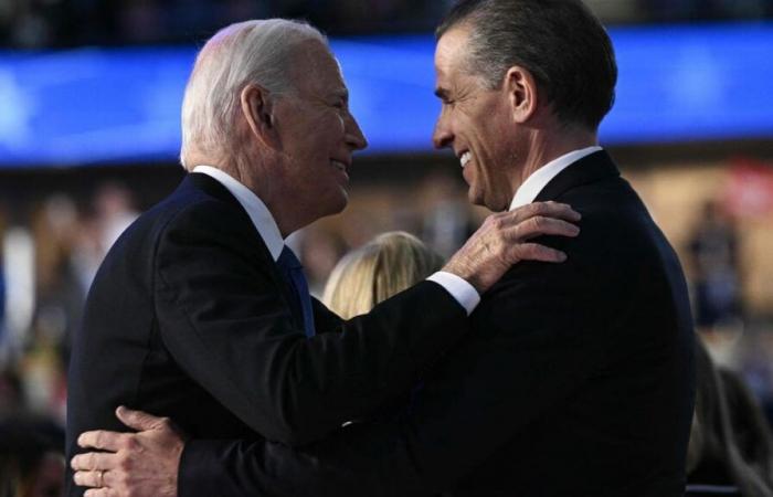 Joe Biden indulta a su hijo Hunter en casos de fraude fiscal y posesión ilegal de armas de fuego