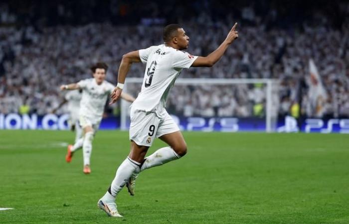 Kylian Mbappé, aún no en plena forma, se tranquiliza marcando con el Real Madrid