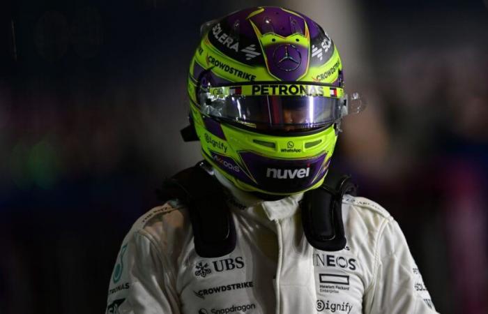 Gran Premio de Qatar – Lewis Hamilton (Mercedes), un calvario sin fin: “No estuve muy bien”