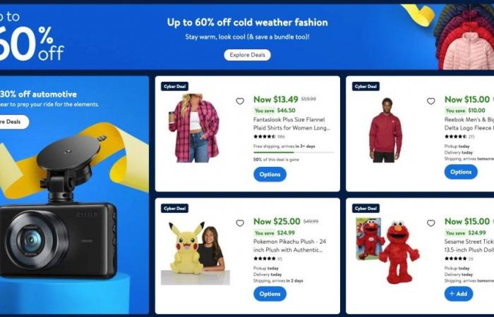 La oferta oficial del Cyber ​​Monday 2024 de Walmart ya está disponible