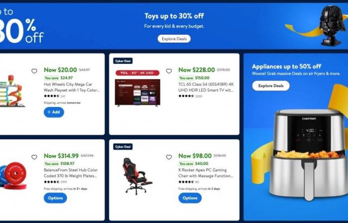 La oferta oficial del Cyber ​​Monday 2024 de Walmart ya está disponible