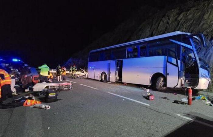 Grave accidente de autobús en los Pirineos Orientales: al menos dos muertos y siete heridos graves