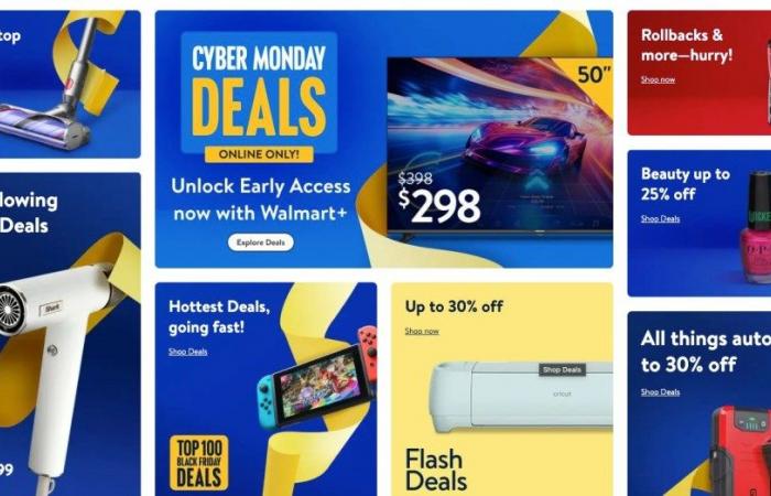 La oferta oficial del Cyber ​​Monday 2024 de Walmart ya está disponible