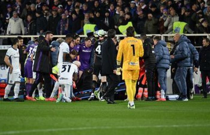 Estado tranquilizador de Bove tras sus molestias durante el Fiorentina-Inter de Milán