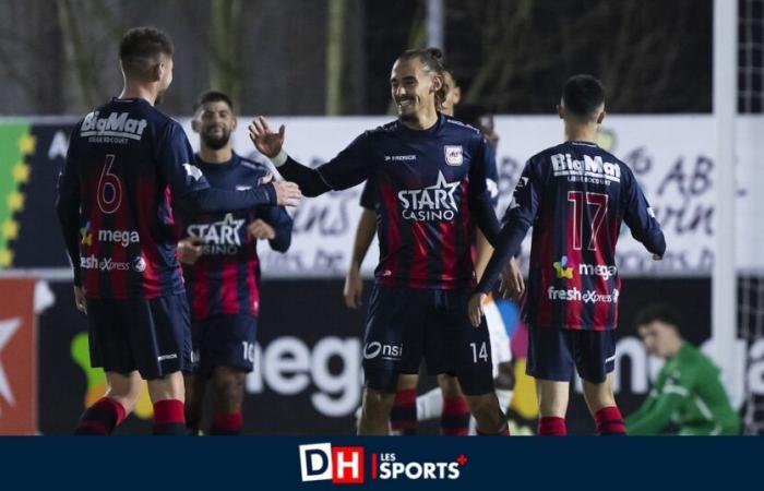 El RFC Lieja vuelve a situarse a un punto del top 6 tras su victoria por 3-0 ante el Deinze