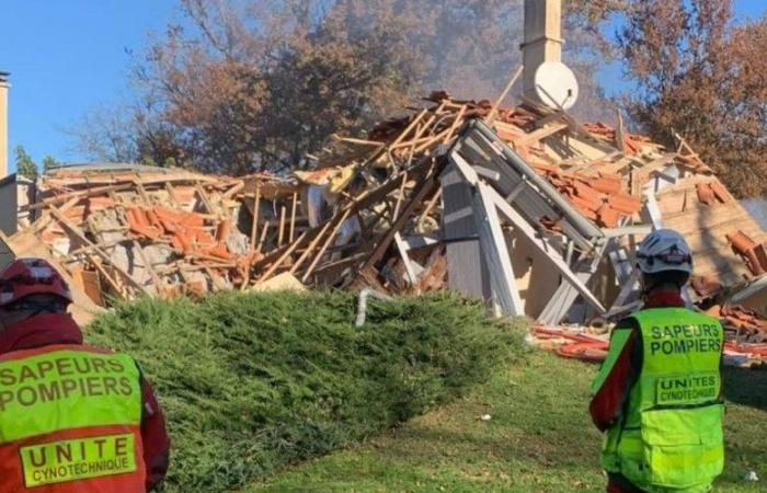 Explosión de una casa cerca de Montauban: impresionantes imágenes del desastre que costó la vida a un jubilado