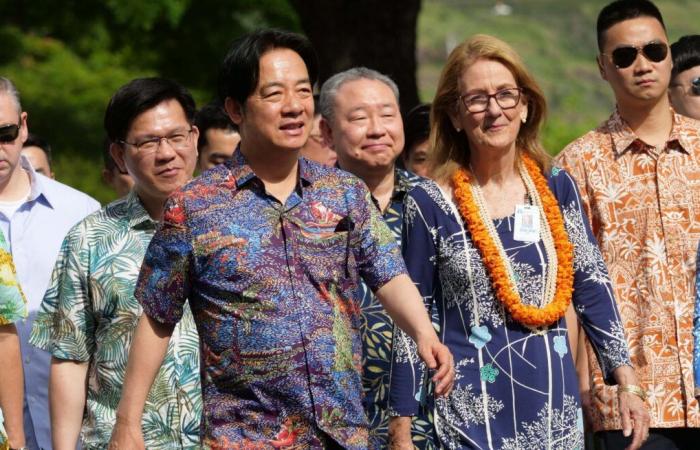 El presidente taiwanés llega a Hawái y China lo “condena enérgicamente”