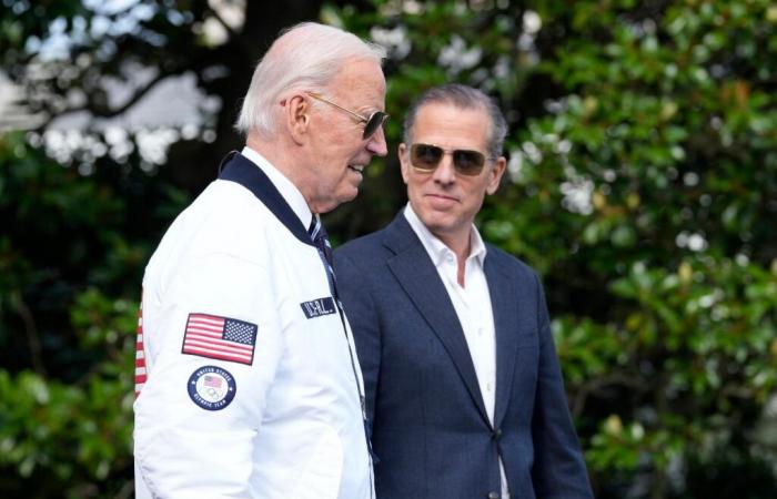 Hunter Biden indultado por su padre Joe Biden, quien evoca un “error judicial”