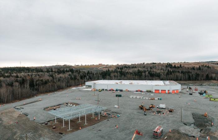 Costco Rimouski: el trabajo interior ha comenzado