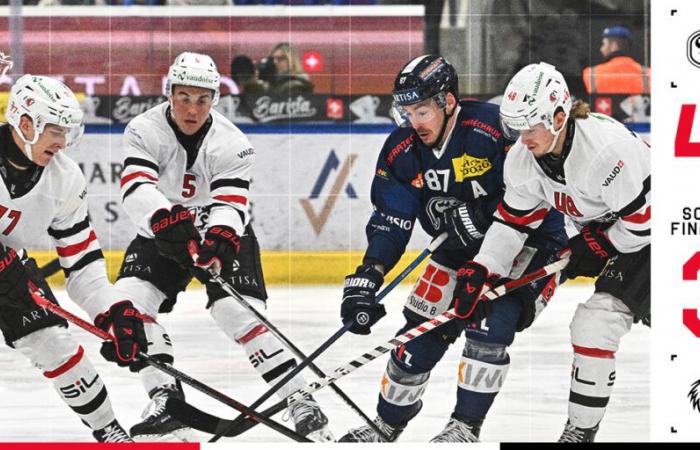 El LHC regresa a 1 punto del Gottardo Arena – Lausanne HC