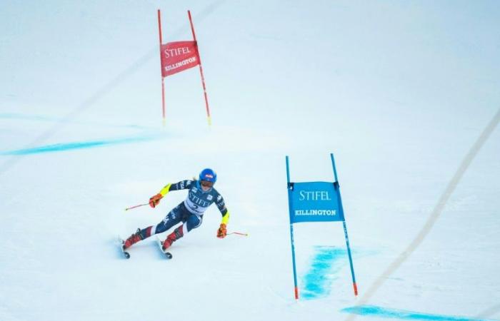 Cerca de la victoria número 100, Shiffrin cae en Killington y abandona el slalom