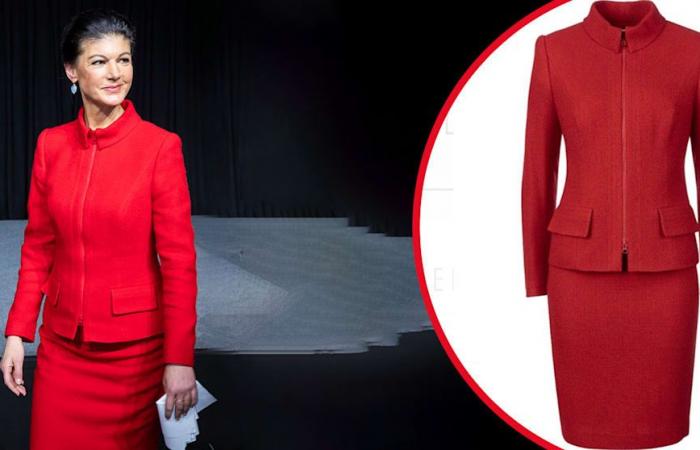 600 euros por la chaqueta: aquí Wagenknecht compra sus trajes de lujo | política